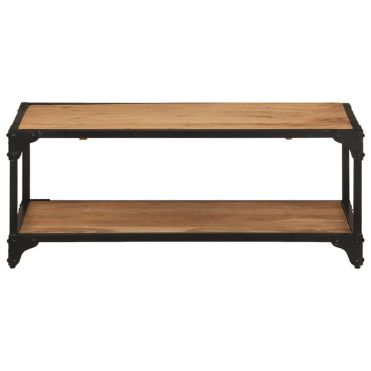 vidaXL Coffee Table 90x45x35 cm Solid Acacia Wood