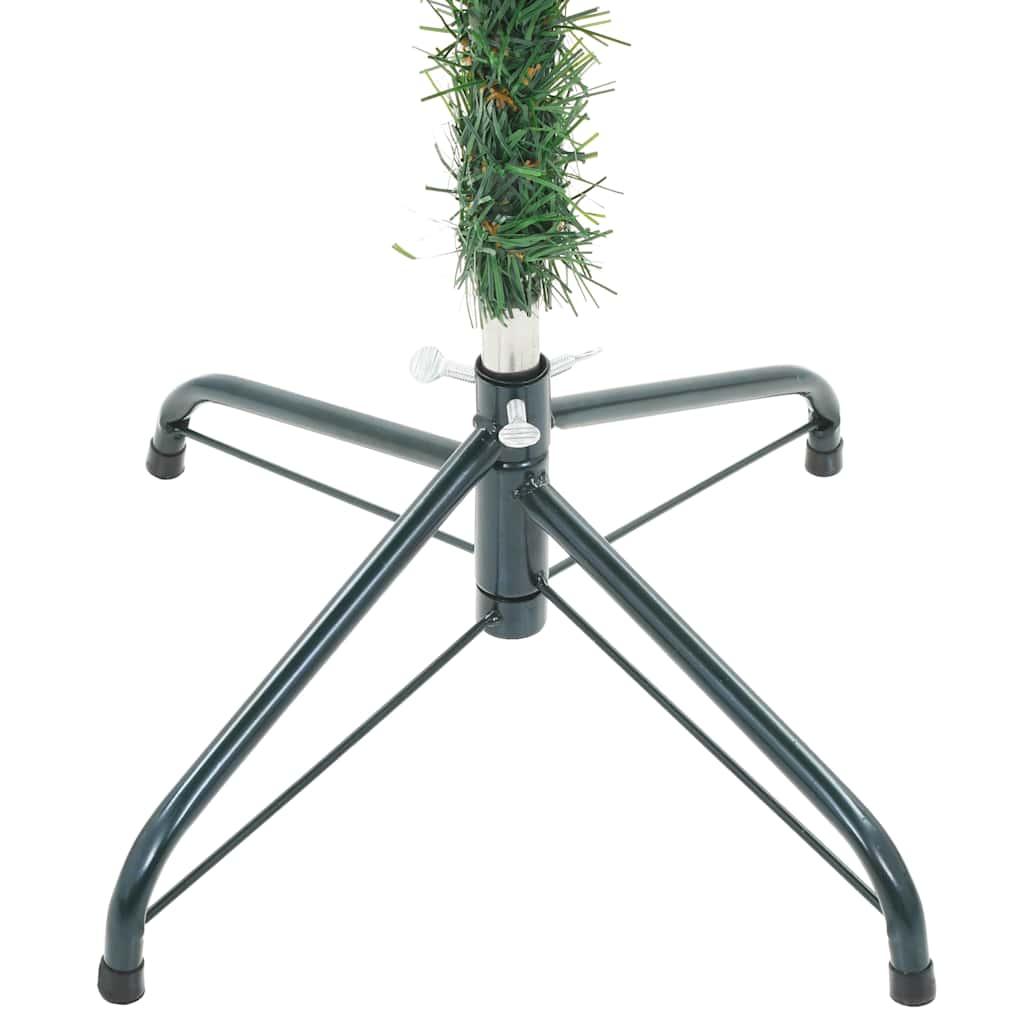 vidaXL Artificial Pre-lit Christmas Tree with Ball Set Pinecones 180cm