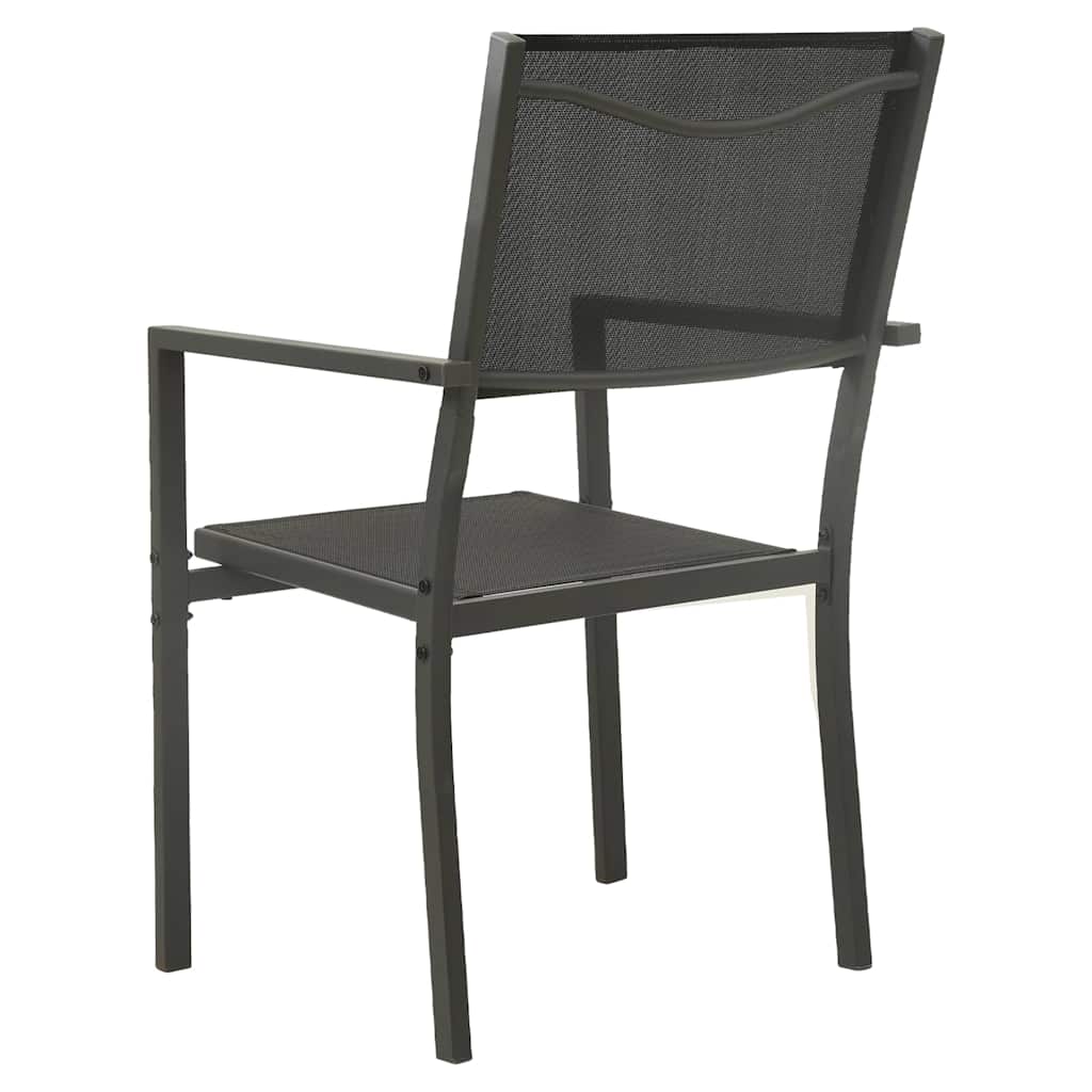vidaXL 5 Piece Outdoor Dining Set Steel