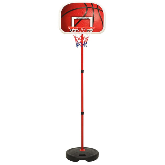 80348 vidaXL Children Basketball Play Set Adjustable 160 cm