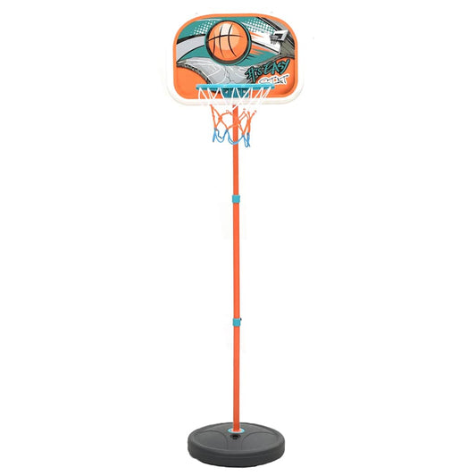 80356 vidaXL Portable Basketball Play Set Adjustable 133-160 cm