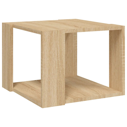 vidaXL Coffee Table Sonoma Oak 40x40x30 cm Engineered Wood
