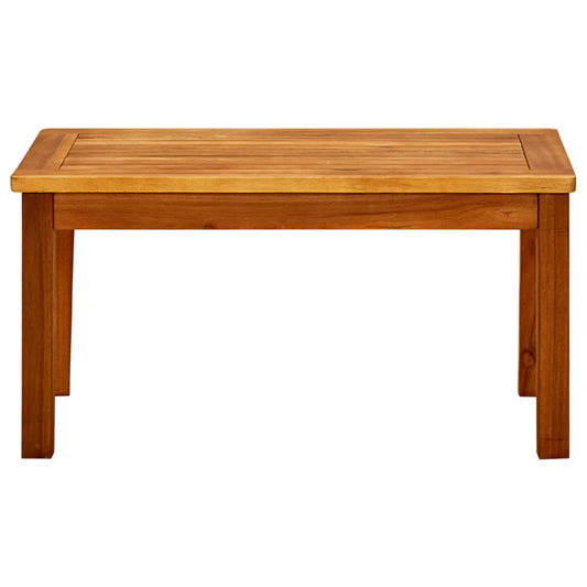 316399 vidaXL Garden Coffee Table 70x40x36 cm Solid Acacia Wood