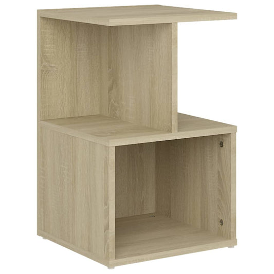 806352 vidaXL Bedside Cabinet Sonoma Oak 35x35x55 cm Engineered Wood