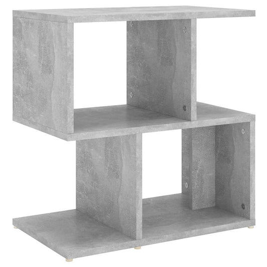 806372 vidaXL Bedside Cabinet Concrete Grey 50x30x51,5 cm Engineered Wood