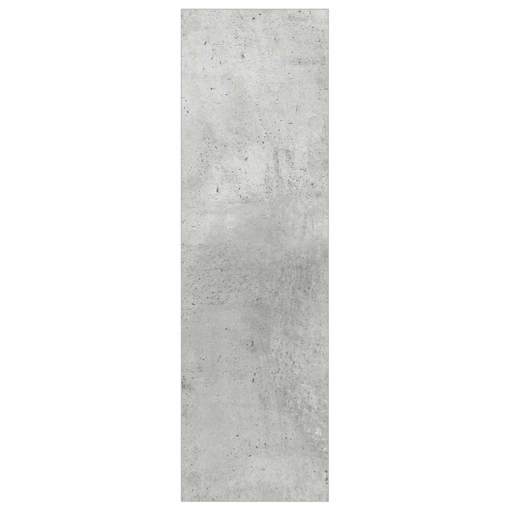 vidaXL Wall Shoe Cabinets 2 pcs Concrete Grey 80x18x60 cm Engineered Wood