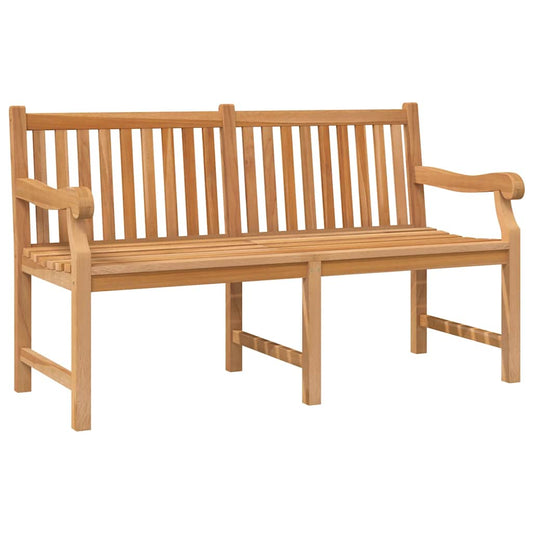 316639 vidaXL Garden Bench 150 cm Solid Teak Wood