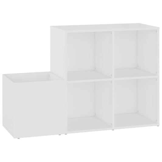 808251 vidaXL Hall Shoe Cabinet White 105x35,5x70 cm Engineered Wood