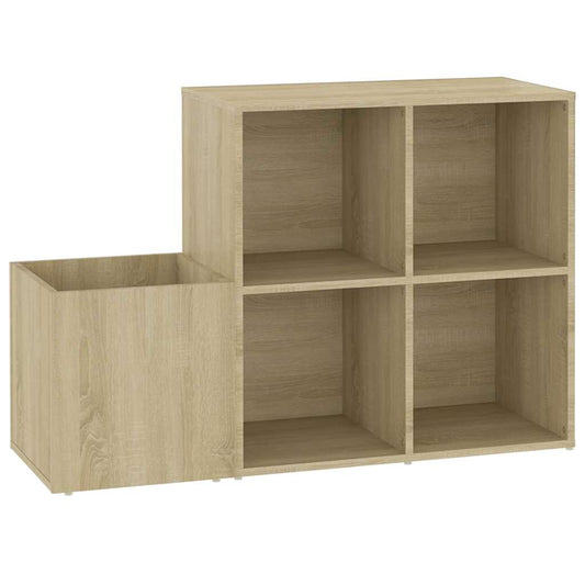 808254 vidaXL Hall Shoe Cabinet Sonoma Oak 105x35,5x70 cm Engineered Wood