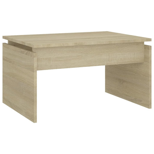 vidaXL Coffee Table Sonoma Oak 68x50x38 cm Engineered Wood