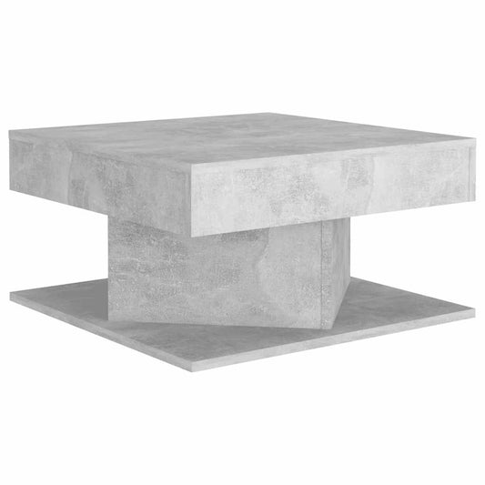 vidaXL Coffee Table | Concrete grey | Engineered wood | Small | Simplistic