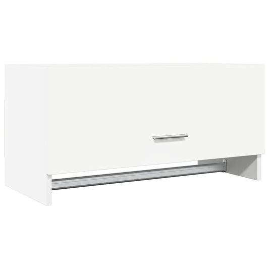 808242 vidaXL Wardrobe White 70x32,5x35 cm Engineered Wood
