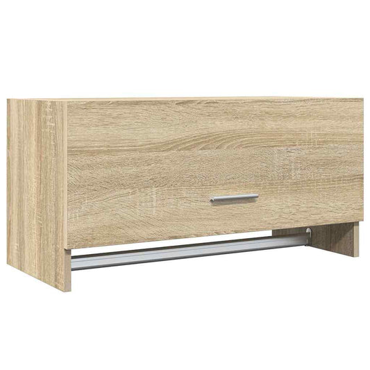 808245 vidaXL Wardrobe Sonoma Oak 70x32,5x35 cm Engineered Wood