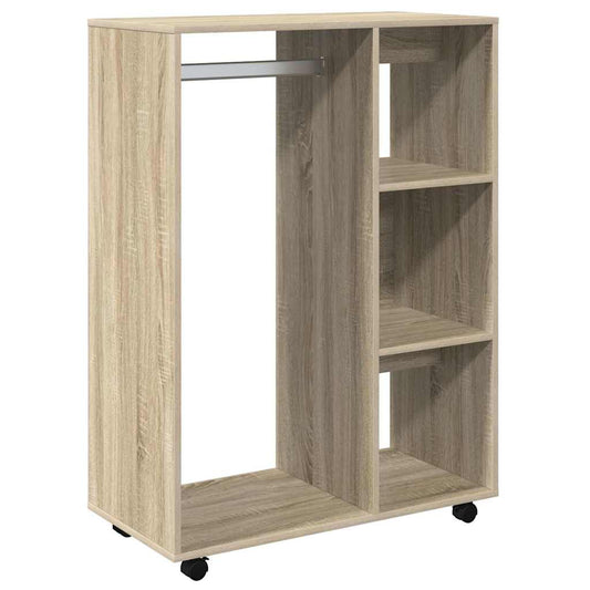 808516 vidaXL Wardrobe Sonoma Oak 80x40x110 cm Engineered Wood