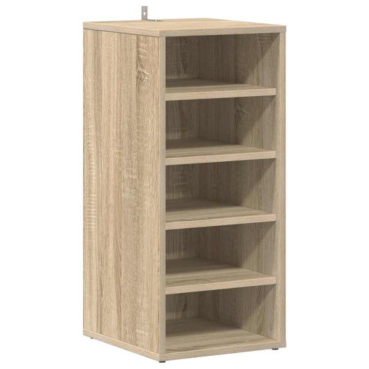 vidaXL Shoe cabinets 31.5 x 35 x 70 cm Sonoma Oak 5 compartments