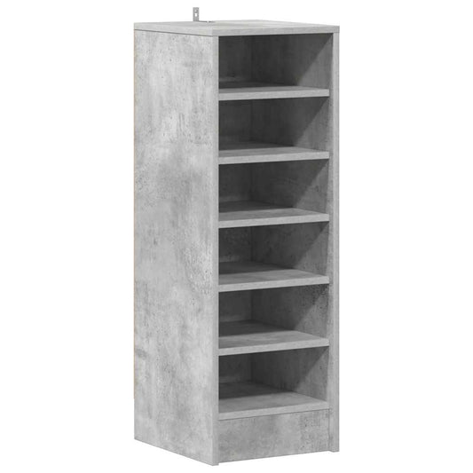 vidaXL Shoe cabinets 31.5 x 35 x 90 cm Concrete Grey