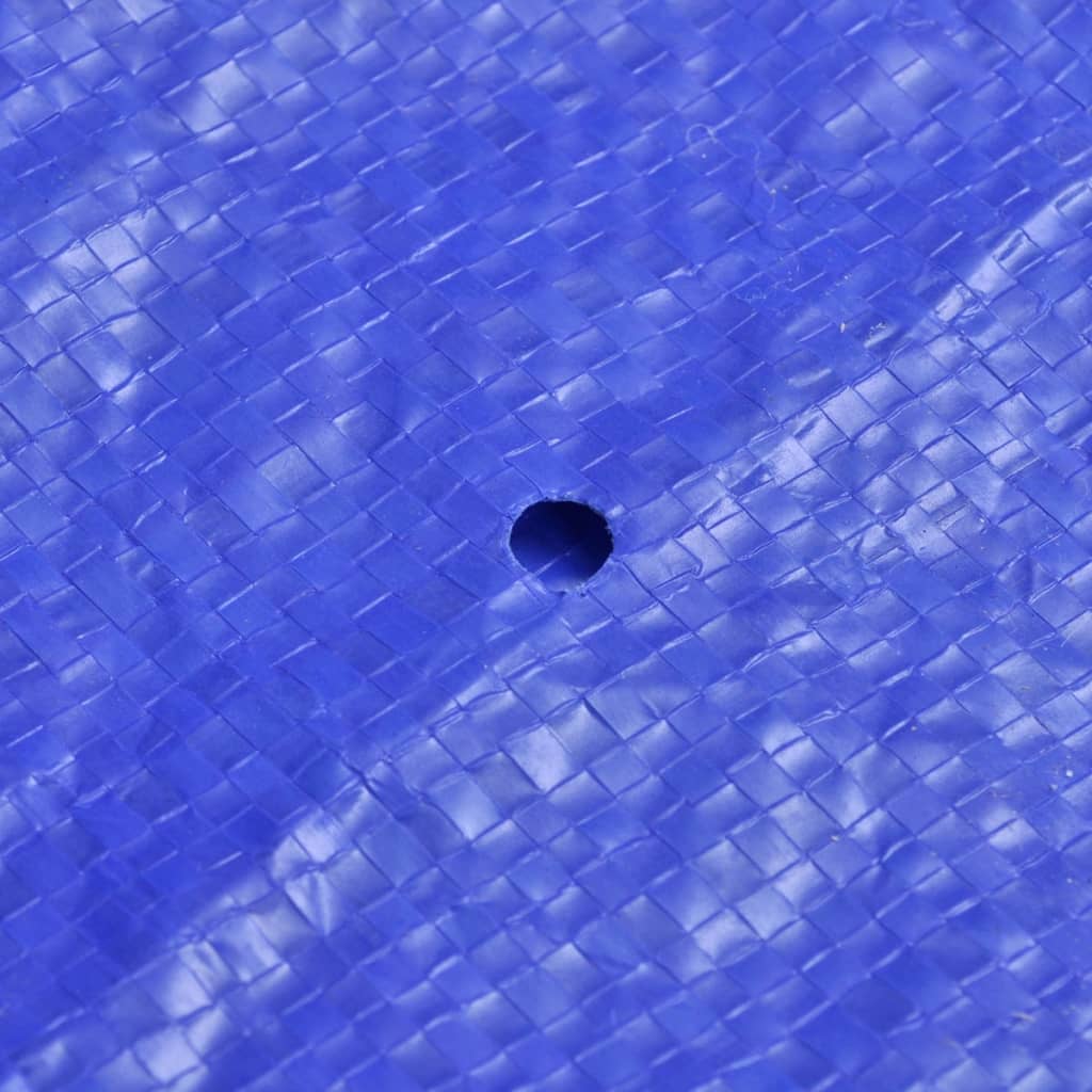 vidaXL Pool Cover | Set of 2 | Dark blue | Polyethylene