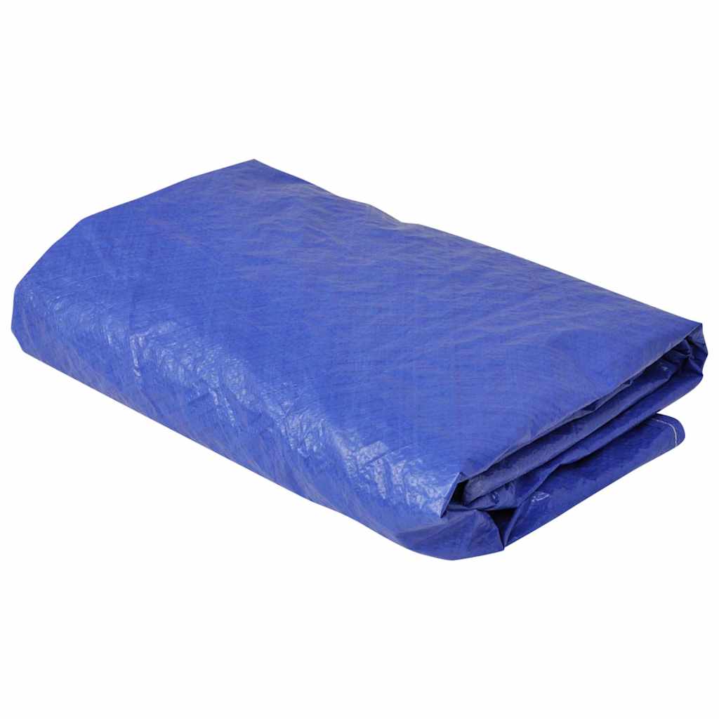 vidaXL Pool Covers 2 pcs PE Round 540 cm 90 g/m²