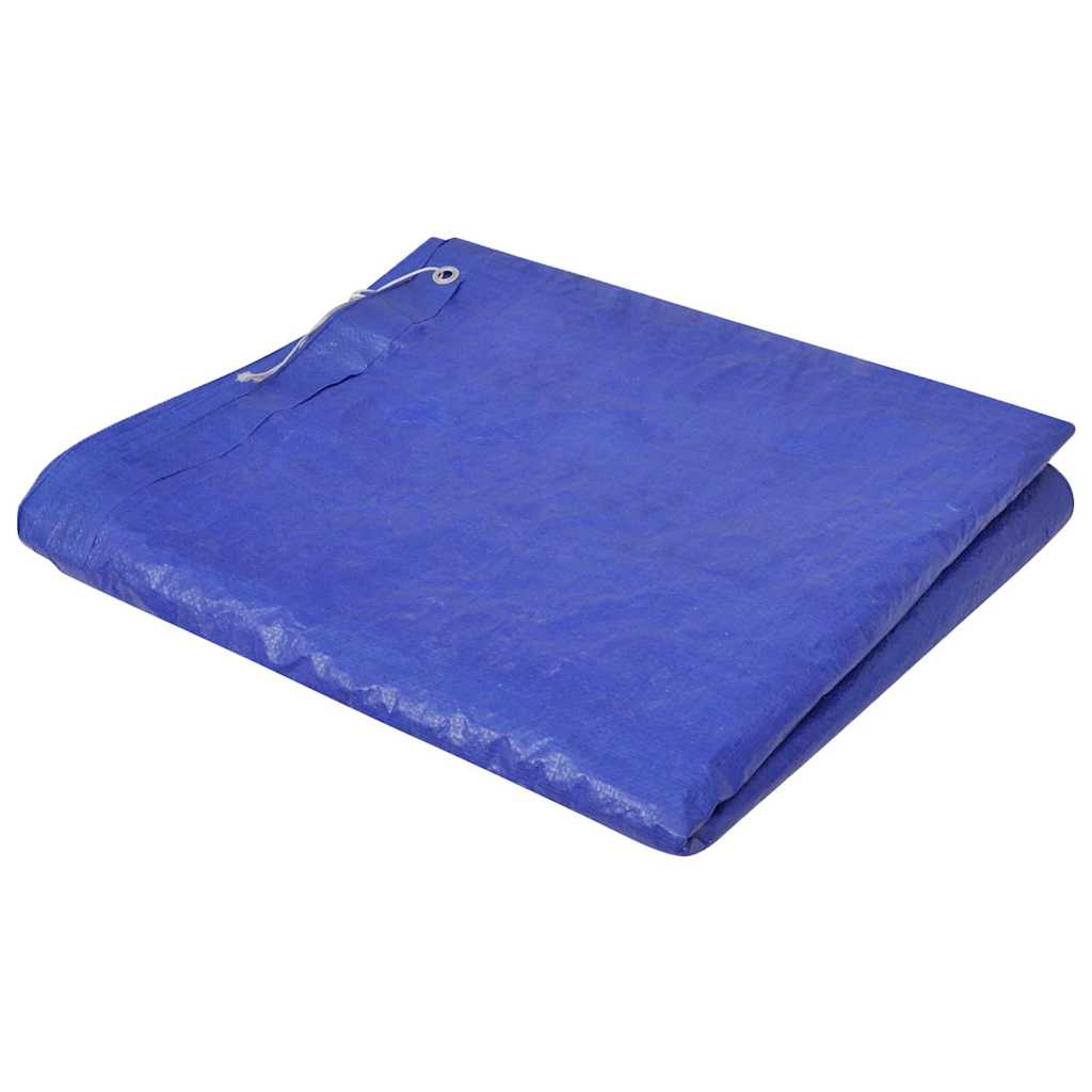 vidaXL Pool Covers 2 pcs PE Rectangular 90 g/sqm 394x207 cm