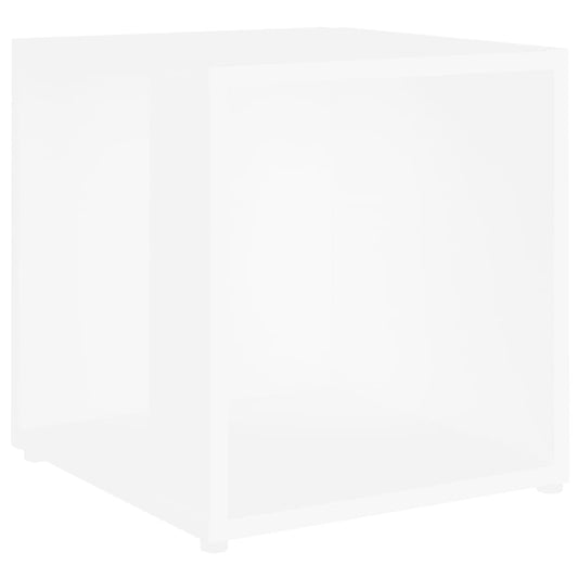 vidaXL Side Table White 33x33x34.5 cm Engineered Wood