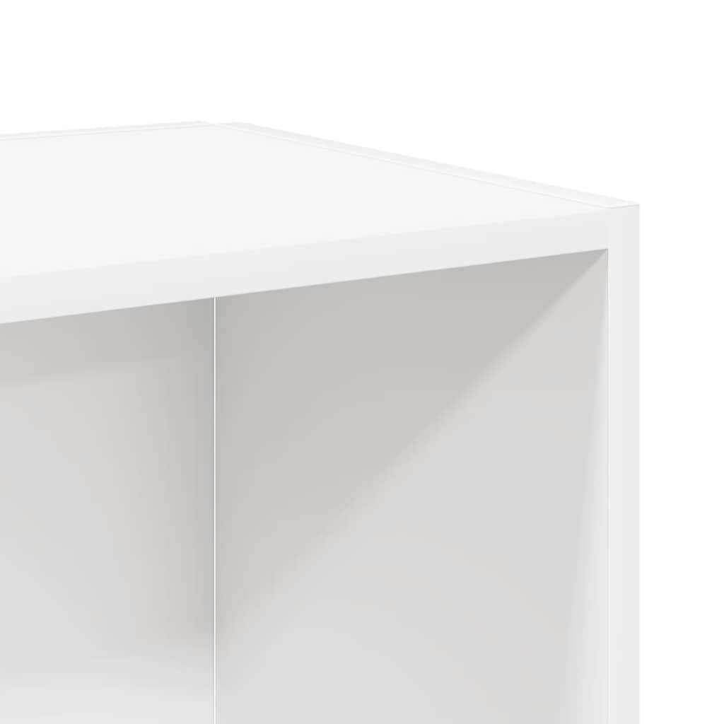 809008 vidaXL Side Table White 33x33x34,5 cm Engineered Wood