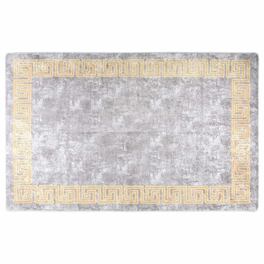 337934 vidaXL Rug Washable 80x150 cm Grey
