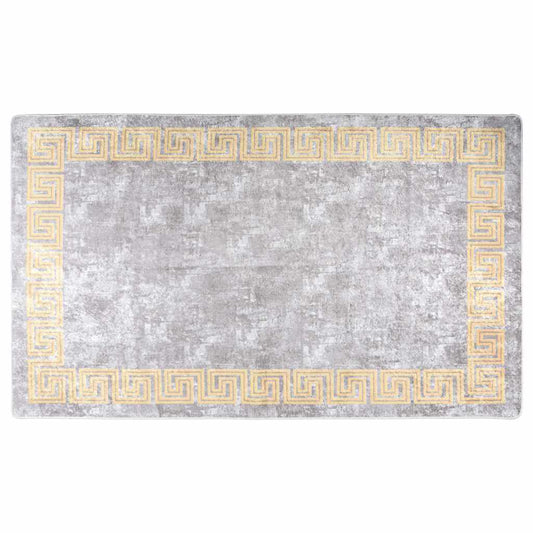337936 vidaXL Rug Washable 120x180 cm Grey