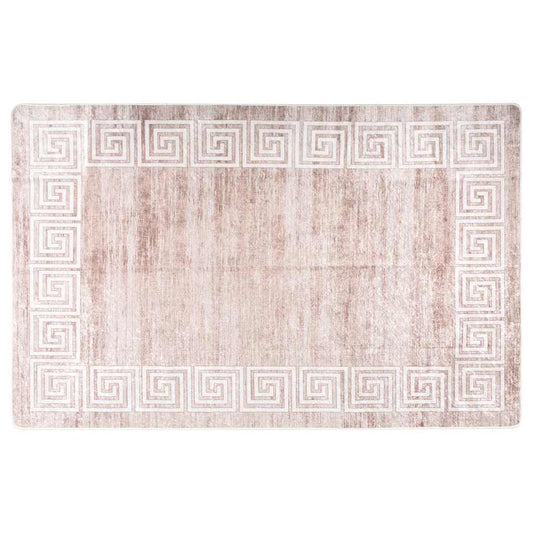 337943 vidaXL Rug Washable 160x230 cm Beige