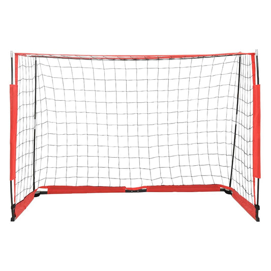 93374 vidaXL Soccer Goal 184x91x124,5 cm Steel