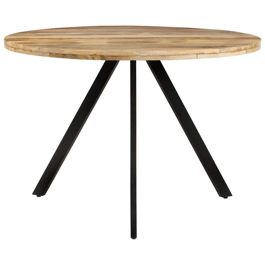 338476 vidaXL Dining Table 110x75 cm Solid Wood Mango