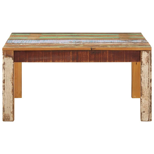 vidaXL Coffee Table 80x80x40 cm Solid Reclaimed Wood