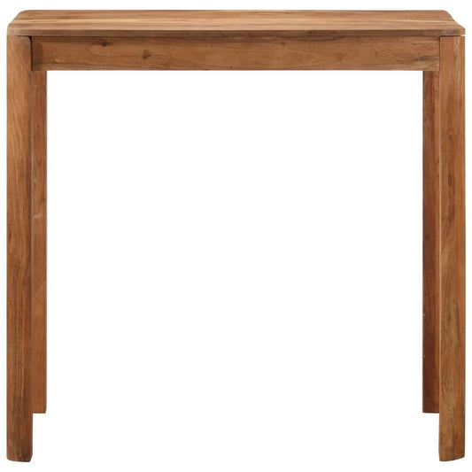 337835 vidaXL Bar Table Solid Wood Acacia with Honey Finish 110x55x106 cm