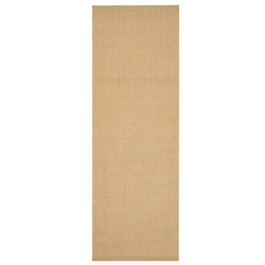 vidaXL Rug Natural Sisal 66x200 cm