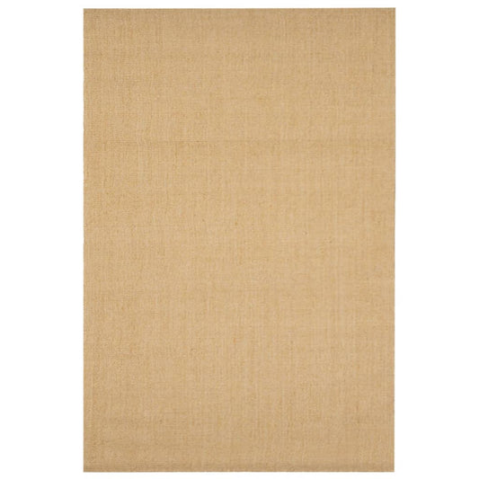 vidaXL Rug | Natural | Sisal | 100 x 150 cm | Rug | Rectangular | Traditional