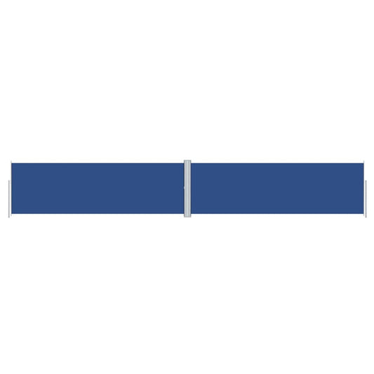 vidaXL Retractable Side Awning Blue 160x1000 cm
