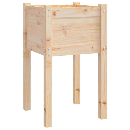 810799 vidaXL Garden Planter 50x50x70 cm Solid Wood Pine