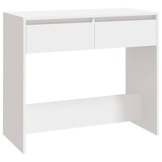 809566 vidaXL Console Table White 89x41x76,5 cm Engineered Wood