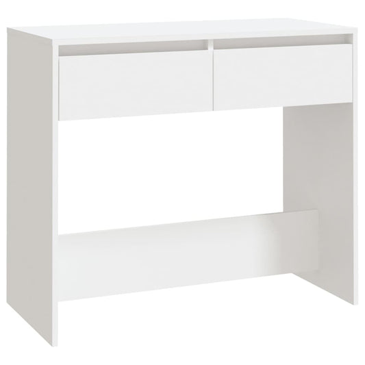 809566 vidaXL Console Table White 89x41x76,5 cm Engineered Wood