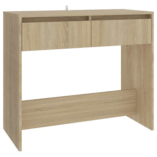 vidaXL Console Table Sonoma Oak 89x41x76,5 cm Engineered Wood