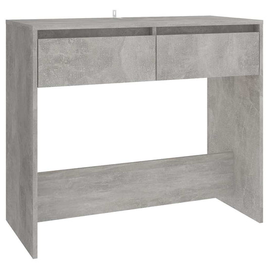vidaXL Console Table Concrete Grey 89x41x76,5 cm Engineered Wood
