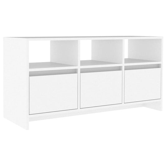 809800 vidaXL TV Cabinet White 102x37,5x52,5 cm Engineered Wood