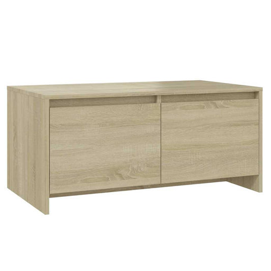 vidaXL Coffee Table Sonoma Oak 90x50x41,5 cm Engineered Wood