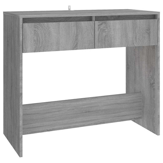 vidaXL Console Table Grey Sonoma 89x41x76,5 cm Engineered Wood