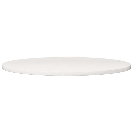 813657 vidaXL Table Top White Ø90x2,5 cm Solid Wood Pine