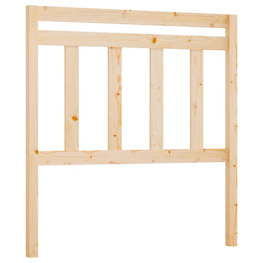 814069 vidaXL Bed Headboard 81x4x100 cm Solid Wood Pine