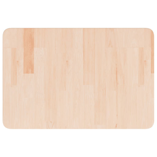 vidaXL Bathroom Countertop 60x40x1.5 cm Untreated Solid Wood