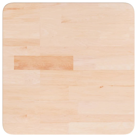 vidaXL Table Top | Medium brown | Solid oak wood (untreated) | 40x40 cm