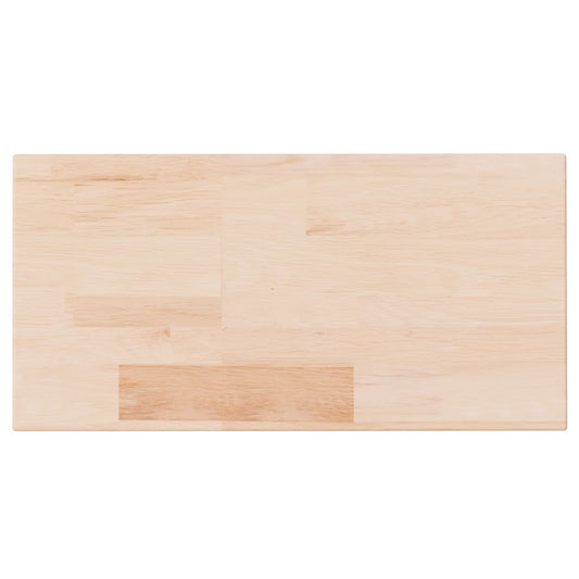 vidaXL Shelf Board 40x20x2.5 cm Untreated Solid Wood Oak