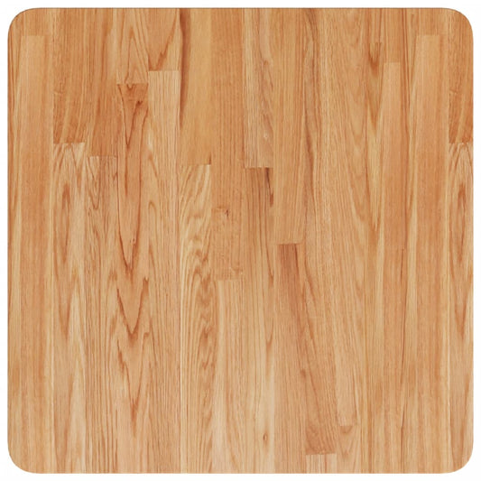 vidaXL Table Top | Light brown | Solid Oak Wood | Medium | Durable | Table Top