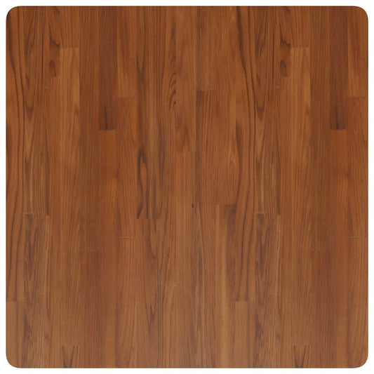 vidaXL Square Table Top Dark Brown 80x80x2.5cm Treated Solid Wood Oak